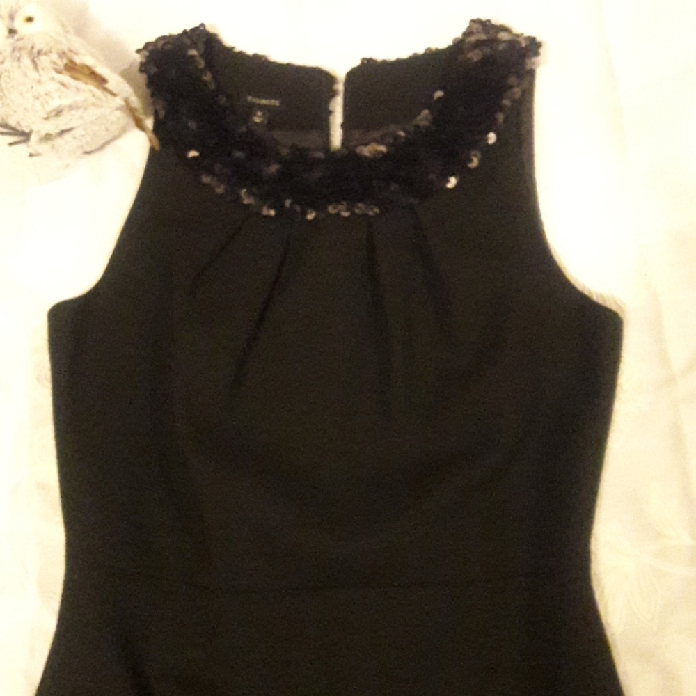 Talbots black party dress